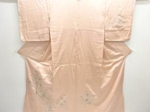 箔置き小舟に菊模様訪問着